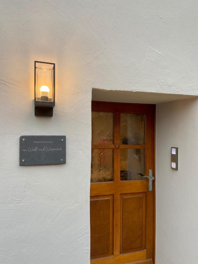 Ferienwohnung Am Wald-Und Wiesenkorb Kell am See Esterno foto